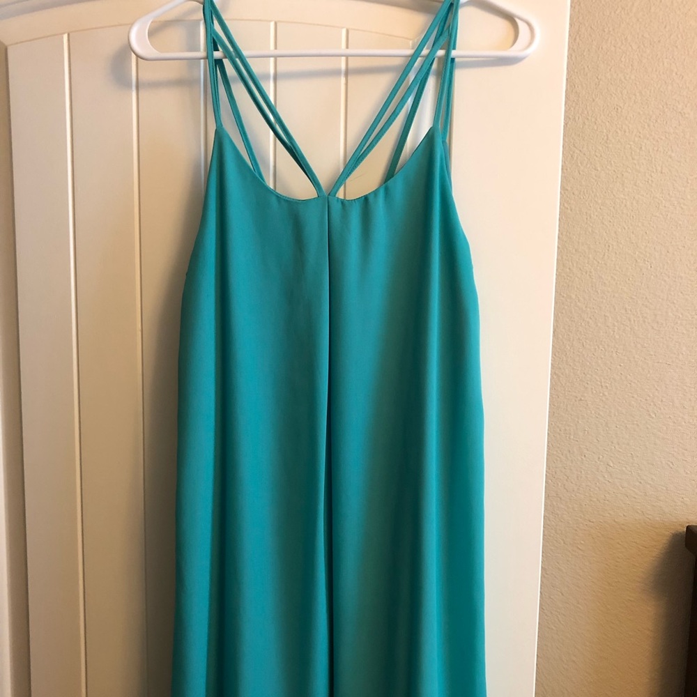 Teal Dress